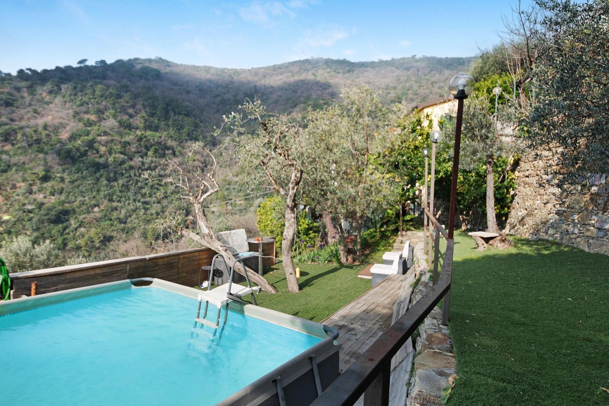 Apartmán Ca' Du Massunin Recco Exteriér fotografie