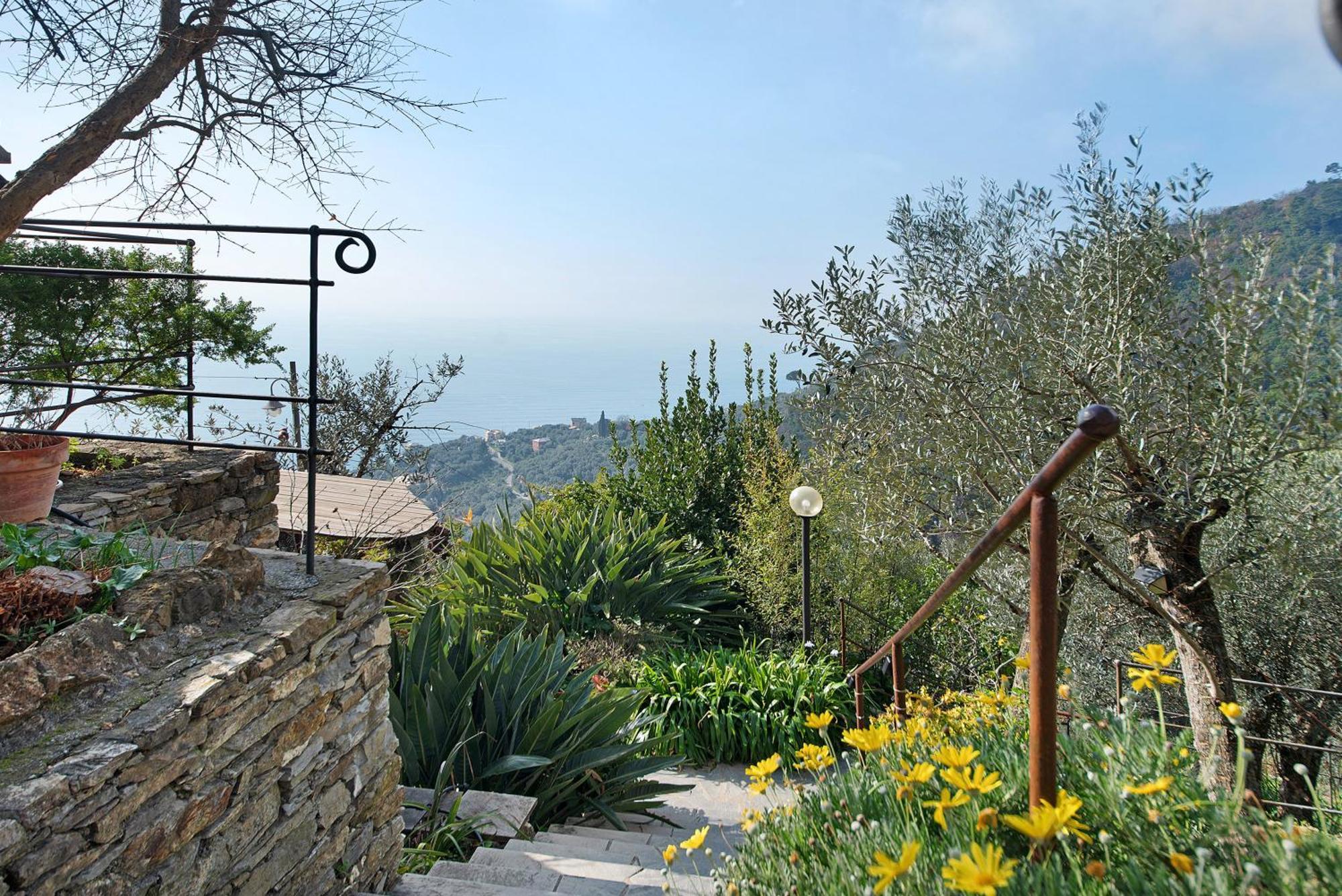 Apartmán Ca' Du Massunin Recco Exteriér fotografie